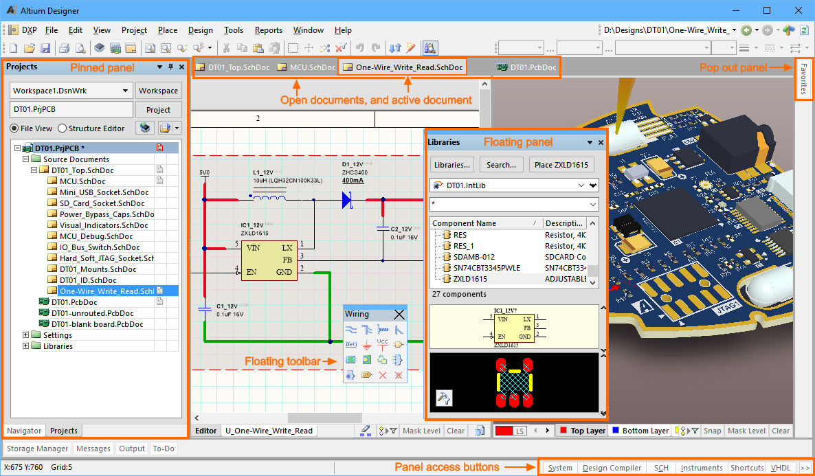 Формат файлов altium designer